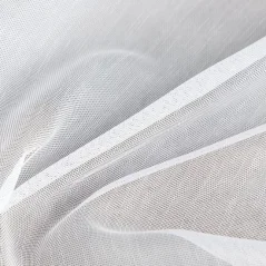 Záclona na míru Aden bílá