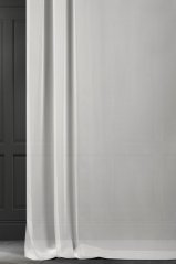 Záclona hladký krep metráž přírodní krémová