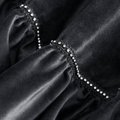 Hotový závěs Carli černý