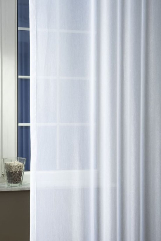 Záclona Batist metráž - Barva: Bílá