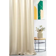 Dekorační látka samet krémová