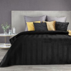 Přehoz na postel Sofia barva černá