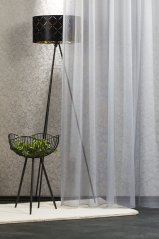 Záclona Lisa metráž ledově modrá