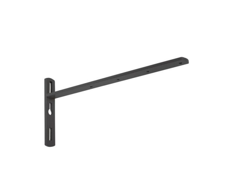 Zesílený držák 25cm - Barva: černá