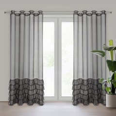 Hotová záclona Carli černá