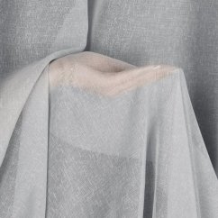 Záclona Verona stříbrná na míru