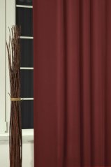 Závěs Dim out uni zatemňovací barva burgundská