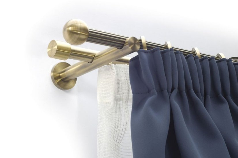 16mm držák jednoduchý Modern - Barva: antik