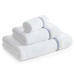Ručníky a osušky Tris bílé