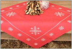 vánoční ubrus vyšívaný vánoční ubrus vyšívaný