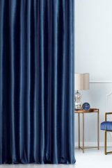 Dekorační látka samet Sibel šířka 300cm modrá