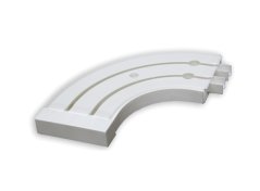 Rohový adaptér 90° k dvojkolejnici Rohový adaptér 90° k dvojkolejnici