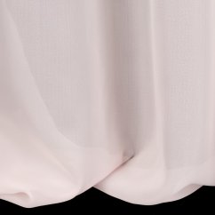 Záclona hladký krep na míru pudrová