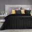 Přehoz na postel Sofia barva černá