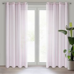 Hotová záclona Esim růžová