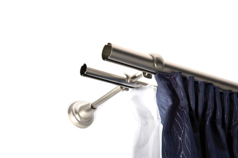 Interier Art tyč drážková 19mm - Barva: mat chrom, délka: 160cm