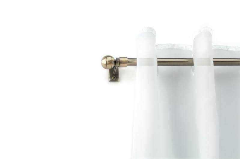 Café tyč Golyo - Barva: ocelová, délka: 60-110cm