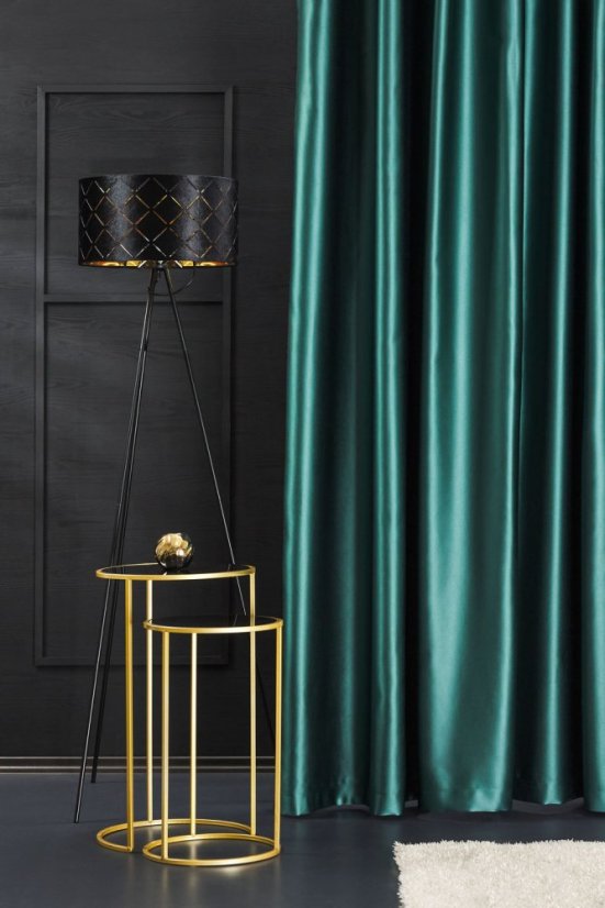 Zatemňovací Dim out Pierot dvoustranný šití na míru - Barva: antracit + středně šedá