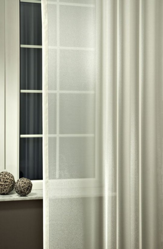 Záclona Liliana metráž - Barva: vodově modrá