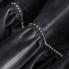 Hotový závěs Carli černý