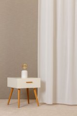 Záclona sable Primula na míru slonova kost