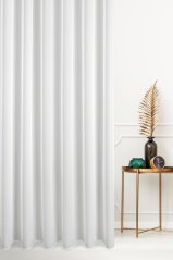 Záclona hladký krep na míru krémová