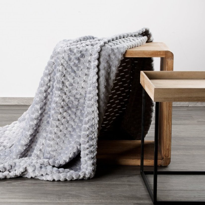 Deka Cindy stříbrná detail