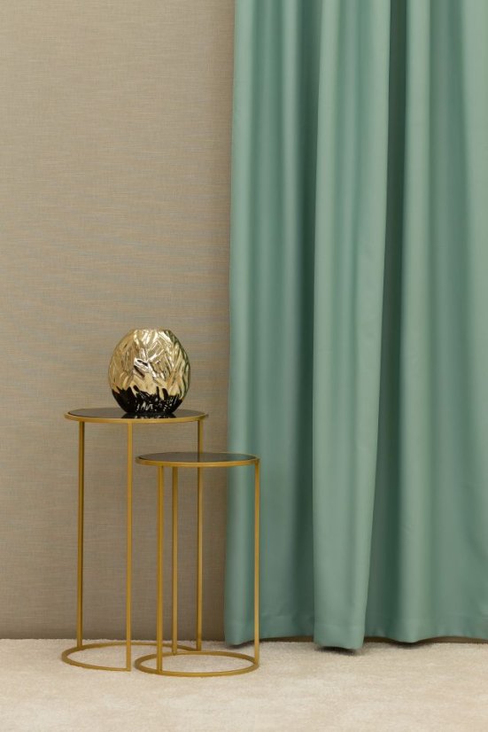 Zatemňovací Dim out Pierot dvoustranný šití na míru - Barva: antracit + středně šedá