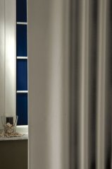 Dekorační zatemňovací závěs Dim out uni šířky nad 140cm stříbrný