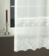 Vyšívaná záclona Adria v.180cm