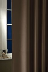 Dekorační látka DIM OUT UNI 300cm wenge