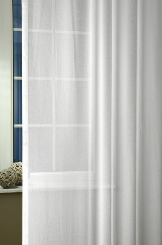 Záclona na míru Grace nekrčivá barva bílá Záclona na míru Grace nekrčivá barva bílá