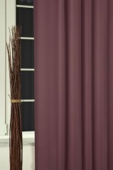 Závěs Dim out uni zatemňovací barva lilek