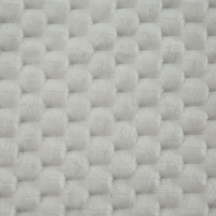 Deka Cindy bílá detail 2