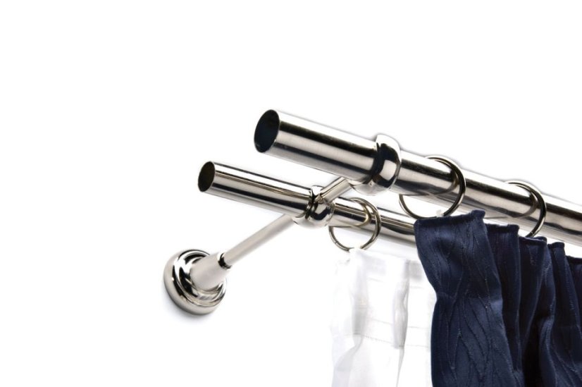 Interier Art tyč kovová 25mm - Barva: onyx, délka: 300cm