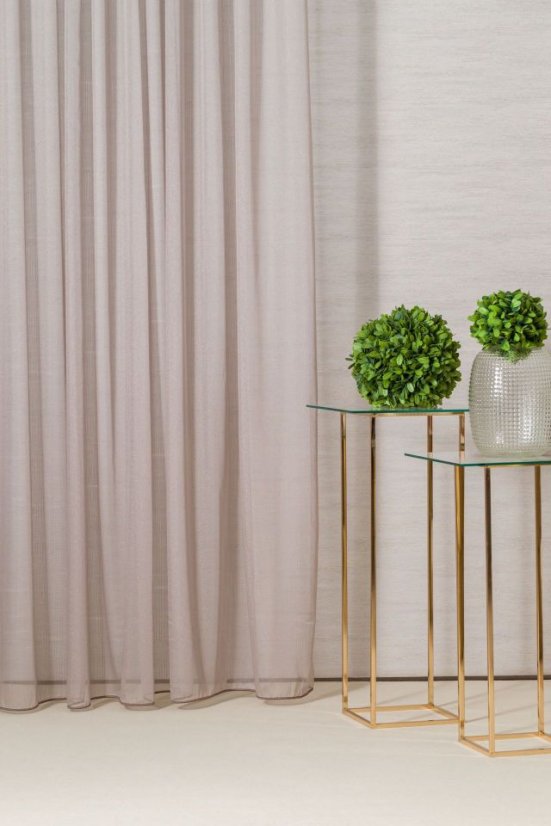 Záclona na míru Alice - Barva: Béžová