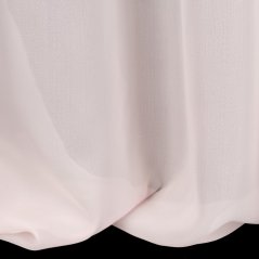 Záclona hladký krep na míru pudrová