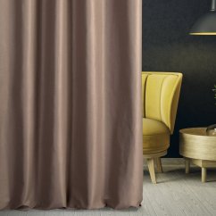 Dekorační látka Luxor hnědá