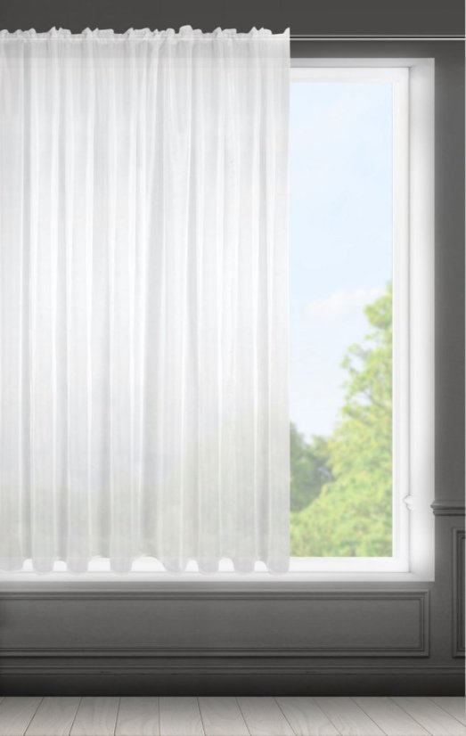 Hotová záclona Lucy tunel krátká