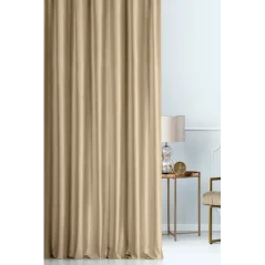 Dekorační látka samet světle hnědá