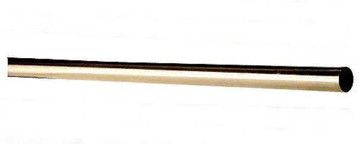 Tyč kovová Smooth 16mm - Barva: satin nickel, délka: 180cm Tyč kovová Smooth 16mm - Barva: satin nickel, délka: 180cm