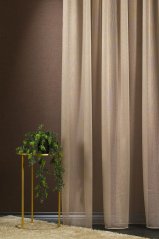 Záclona Lisa metráž caffé