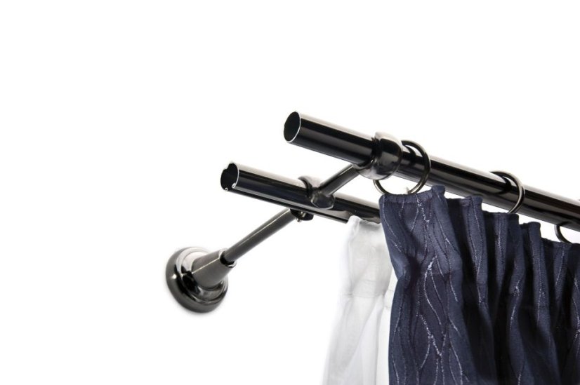 Interier Art tyč drážková 19mm - Barva: onyx, délka: 160cm