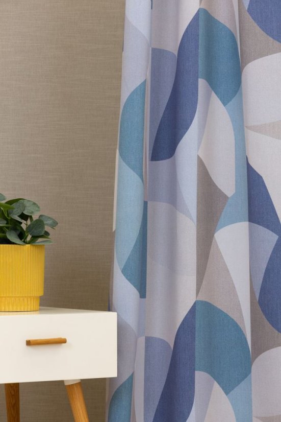 Zatemňovací závěs Reims - Barva: modrá