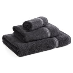 Ručníky a osušky Tris černé