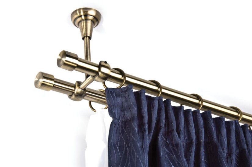 Držák stropní 19mm antik