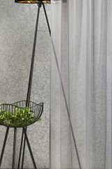 Záclona Lisa metráž antracit