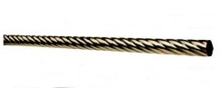 Tyč kovová Twisted průměr 19mm