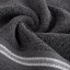 Ručníky a osušky Tris černé - Rozměry: 50x90cm