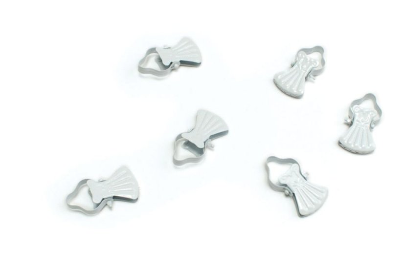 Žabky Klasic k dřevěným garnýžím 20ks